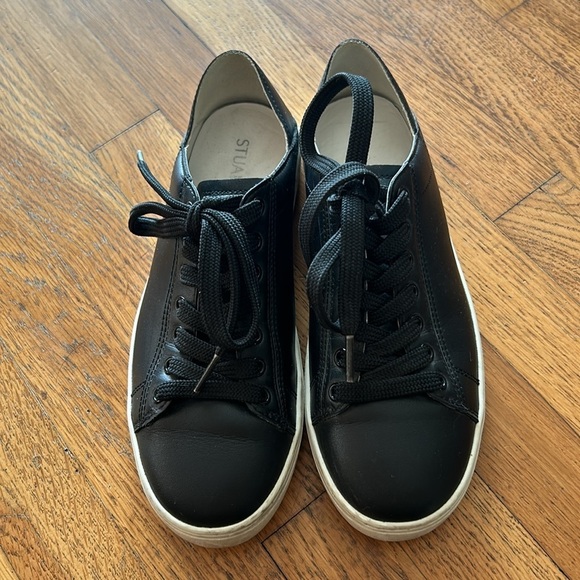 Stuart Weitzman LIVVY CONVERTIBLE Black Sneaker Size 5.5 - Picture 4 of 15